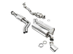 适用于保时捷 968 的运动型排气系统歧管后部带催化旁通