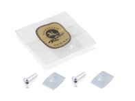 Pièces de fixation pour badge Reutter. Porsche 356 - PSP72311100