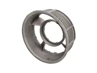 Carcasa del ventilador del alternador, aleación. Porsche 911 1984-89 - 93010600607, 93010600606, 9301061022R, 93010600610, 93010600611 - COL11.1.121, COL111121