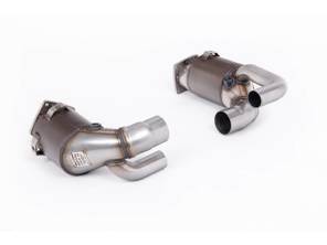 Catalizzatore sportivo Milltek Hi-Flow con catalizzatori HJS HD 200CPSI. Porsche 991.2 3.0LT / S / GTS 2015-19 - 9P1254400H, 9P1254400HX, 9P1254400J, 9P1254400JX, 9P1254500HX, 9P1254500H, 9P1254500J, 9P1254500JX - SSXPO203