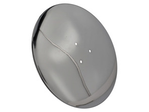 Hub cap with 3 holes for Porsche badge. Porsche 356C / 911 / 914 - 90136130104, 1660200200 - 1660200200