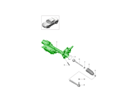 Cremagliera sterzo per guida a sinistra (LHD) Porsche 718 (982) Boxster / Cayman e 991-2 Carrera / Targa / Turbo - 99134701165, 99134701166, 99134701167, 99134700568