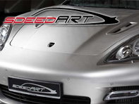 Sorties d'air du capot avant PS9 SpeedART. Porsche Panamera