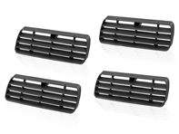 Jeu de grilles d'aération de panneau de nez. Porsche 924 Turbo - PCG853381