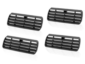 Juego de rejillas de aire del panel de la nariz. porsche 924 turbo - PCG853381