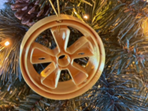 Cookie cutter / Christmas tree decoration Fuchs wheel style