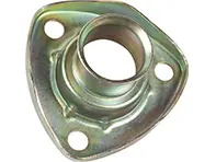 Placa de montaje de estabilizador/barra de torsión. Porsche 911 1965-73 / 930 75-77 / 914 - 90134375401 - PS8940, 1640550100