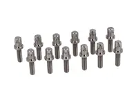 Bullone collettore di scarico in Titanio M8x27 per Porsche Boxster 718 / 982, Cayman 718 / 982C - 99907358901, 99907507400, 90037813100, 99907507100, 9990750710A