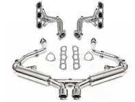 排气赛车性能套件。保时捷 981 Boxster / 981C Cayman - 98111192101, 98111192201, 98111192104, 98111192204, 98111122101, 98111123100, 98111123100, 98111132100, 98111142100, 98111143100, 98111122201, 98111123200, 98111132200, 98111142200