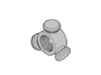 Driveshaft inner joint. Porsche Macan Turbo - 95B407363A