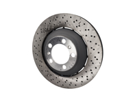 Brake disc rotor, Front. Porsche 991 GT3 (OE Part No 99135140582/99135140682) - 99135140581, 99135140681, 205955C, 205954C, 99135140682