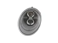 PHARES DOUBLE PROJECTEUR HALOGÈNE + AURORA LIGHT Porsche 997 05-08 ARGENT RHD - 99763115713, 99763115813