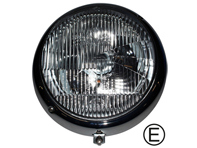 Lampe frontale. Porsche 356 1950-65 LHD - 35662014, 64463110107, 8195100302, 111941021A, 941200001, 111941021A, 111941039 - 8195100302