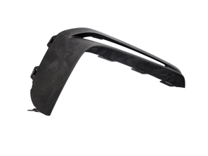 Luchtgeleider voorbumper - Matzwart - voor Porsche 718 (982) Boxster Spyder & Cayman GT4 2019>> - 9828007881, 982807881OK1, 982807881AOK1, 982807881BOK1, 982807882, 982807882OK1, 982807882AOK1, 982807882BOK1