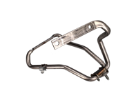 Exhaust silencer support bracket. Porsche 997 MKII - 99711112731, 99711112732, 99711112733, 99711112830, 99711112832, 99711112833