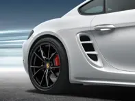 Side air vent trim set primed. Porsche 718 Boxster / 718 Cayman - 98204480030, 982853189OK1, 982853190OK1