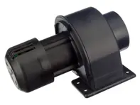 Ventilateur de chauffage pour plancher, côté gauche. Porsche 911 1983-89 - 91162404302, 91162404301, 91162404300, 91162404402, 91162404401, 91162404400 - URO-016347, URO-016348