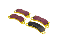 Pastillas de freno EBC AMARILLAS 'Fast Road' delanteras. Porsche 991.1 / 991.2 - 99135194902, 99135194903, 99135194904 - DP42144R