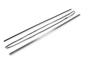 Seitenschwellerleiste + Gummidichtung. Porsche 911 1965-73 - 90155901122 - 1686500600