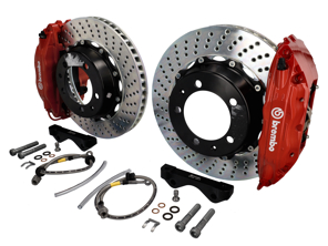 Kit de freno Brembo GT Big (Delantero). Porsche - Tamaño del disco de freno: 332x32 - 1H17004A, 1H17004A1, 1H17004A2, 1H17004A3, 1H1.7004A