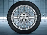 20' Cayenne RS Spyder design Lichtmetalen velgen & banden Origineel Porsche - 95804460247, 95804460207, 95804460248, 95804460208