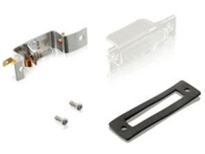 Eclairage de plaque d'immatriculation. Porsche 911 / 914 - 90163160101, 90163160100, 477943021A, 477943023