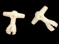 Pair of headlamp adjuster legs Porsche 911 1987-1994 - 964