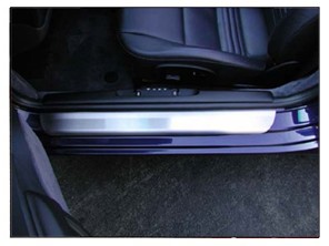 Rennline Edelstahlplatten-Set. SCHMUCKLOS. Porsche 996/986/997/987/Cayman - SP20