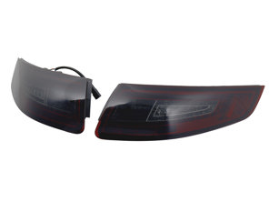 Blinker hinten, getönt/rot mit LED-Birnen für Porsche 997