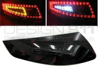 Indicator unit rear, Smoked / Red with LED bulbs for Porsche 997