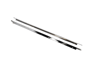 Kit de garnitures de porte supérieures chromées pour Porsche 356 Pre-A / 356A Coupé. - 35652803, 356 52803 - NLA52803