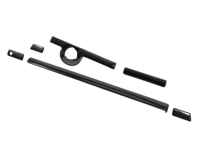Zierleisten des Innenraums in Carbon von Rennline, LHD. Porsche 955 / 957 Cayenne 2003-10 - 95555267501CHF, 95555267501WNM, 95555242502CS3, 95555245102CS3 - I185