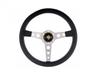 Steering wheel prototipo - silver / black leather- Momo - M11111525111R