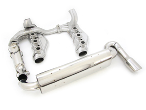 Full exhaust system for Porsche 964 in Stainless Steel - 96422000021, 3606406401, 3606109641, 96421103905, 96421104004, 3606009401, 96411104205, 96411321316, 96411321315, 96411104504, 96411104502, 96411104605, 96421103932