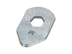 手刹拉索导套/锁紧段。保时捷 356 右舵车 (RHD) - 64424232 - 23242446