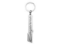 Porsche Key Ring With Cayenne Lettering, Silver. - WAP0500370SCYE