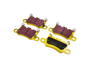 Pastiglie freno posteriori EBC GIALLE 'fast road'. Porsche 991 GT3 / Turbo / 981 Cayman GT4 - DP42207R