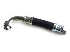 Front cooler oil intake Pipe. Porsche 911 1972-73 - 91120702705, 91120702703, 91120702706