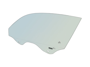 Door Window Glass. Porsche 992.1 / 992.2 COUPE 2019>> - 992845019H, 992845020H, 992845019C, 992845019G, 992845020C, 992845020G