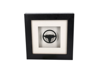 Steering wheel 911 '78-83 Porsche Art - Box framed 1:8 scale - 911347084021AJ, 911347084071AJ, 9113478590070B, 91134708400, 91134708401, 477419091E, 477419091M, 944347084011DB, 944347859041DB