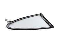 Set finestrino posteriore 1/4, con cornice cromata. Porsche 911 Coupé 67-76 - 90154301125, 90154301225 - 1685300170, 1685300180