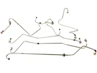 Fuel injector lines set Porsche 911T/E/S/RS 1969-1976 - 91111002100, 901.110.026.01, 90111002601, 901.110.026.02, 90111002602, 901.110.026.03, 90111002603, 901.110.026.04, 90111002604, 901.110.026.05, 90111002605, 901.110.026.06, 90111002606, 911.110.021.00, 91111002100, 911.110.022.00, 91111002200, 911.110.023.00, 91111002300, 911.110.024.00, 91111002400, 911.110.025.00, 91111002500, 911.110.026.00, 91111002600 - 9330006, ENG.113.111, 1616000410