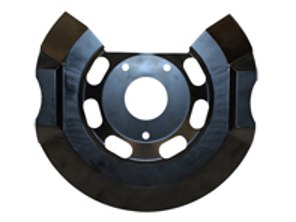 Brake disc cover plate FRONT. Porsche 911 / 930 / 914 - 90135180117, 1664200200