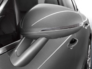 带 V 形镜座的 SportDesign 外后视镜。保时捷 95B Macan / Macan II (RHD) - 95B04480061, 95B04480062, 95B04480063, 95B04480076, 95B04480077, 95B04480080, 95B04480081