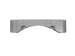 Chassis dwarsbalk achter. Porsche 356 Pre-A - 35649051, 356 49051 - PP187PA, P187PA