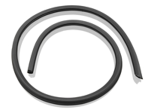 Door gasket, internal. Porsche 914 - 91453182110, 91453182210