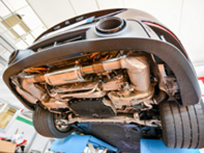 Sportauspuff 200 Zellen Katalysatoren Porsche 992 Turbo und Turbo S mit GPF - TSPO992C20.303.A