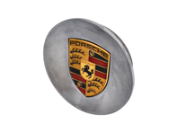 Wheel Cap Mirror finish with Gold Crest for Porsche - 99636130312