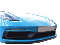 Front Bumper and rear 1/4 Stainless Steel Full Grille Set ZunSport. Porsche 718 Boxster / Cayman GTS 4.0L - ZPR101820, ZPR101820B