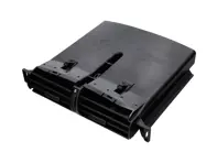 Center Air Vent In Satin Black For Dashboard Trim. Porsche 986 Boxster / 996 Carrera / Turbo / GT2 / GT3 1997-05 - 9965522630101C, 99655226301